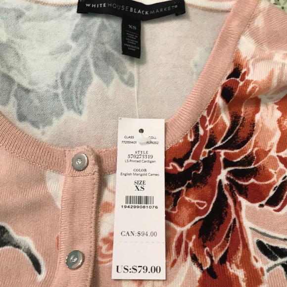 WHBM sweater (XS) & shell sz 0) NWTS - Picture 11 of 12